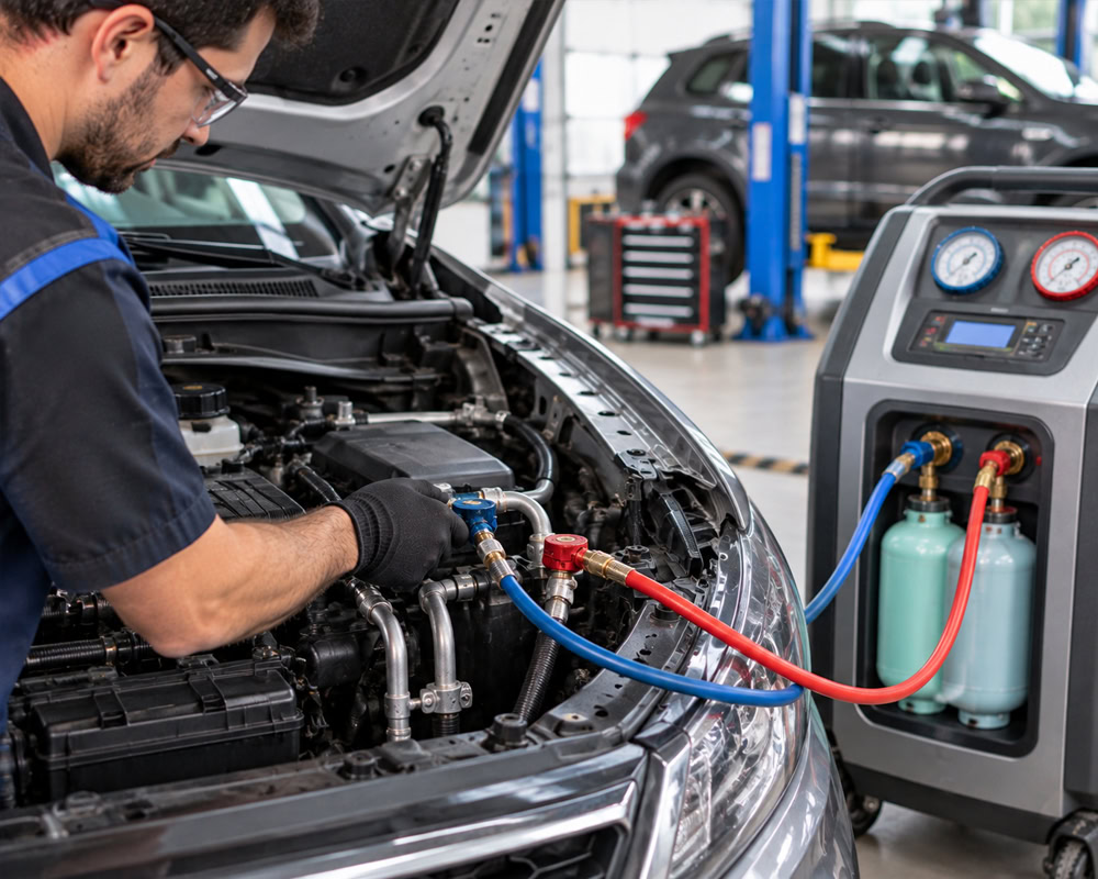 Car Air Conditioning Regas
