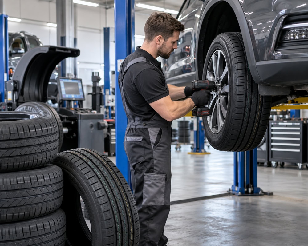 New Tyres Supplied and Fitted